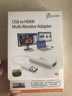 USB to HDMI Multi-monitor adapter