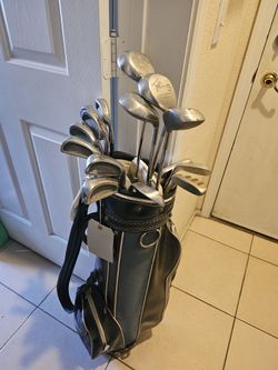 Golf Clubs Vintage Taylor Made And Lynx Tigress 
