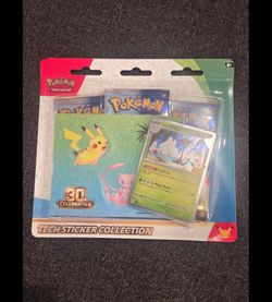 Pokémon TCG 30th Celebration Tech Sticker Collection