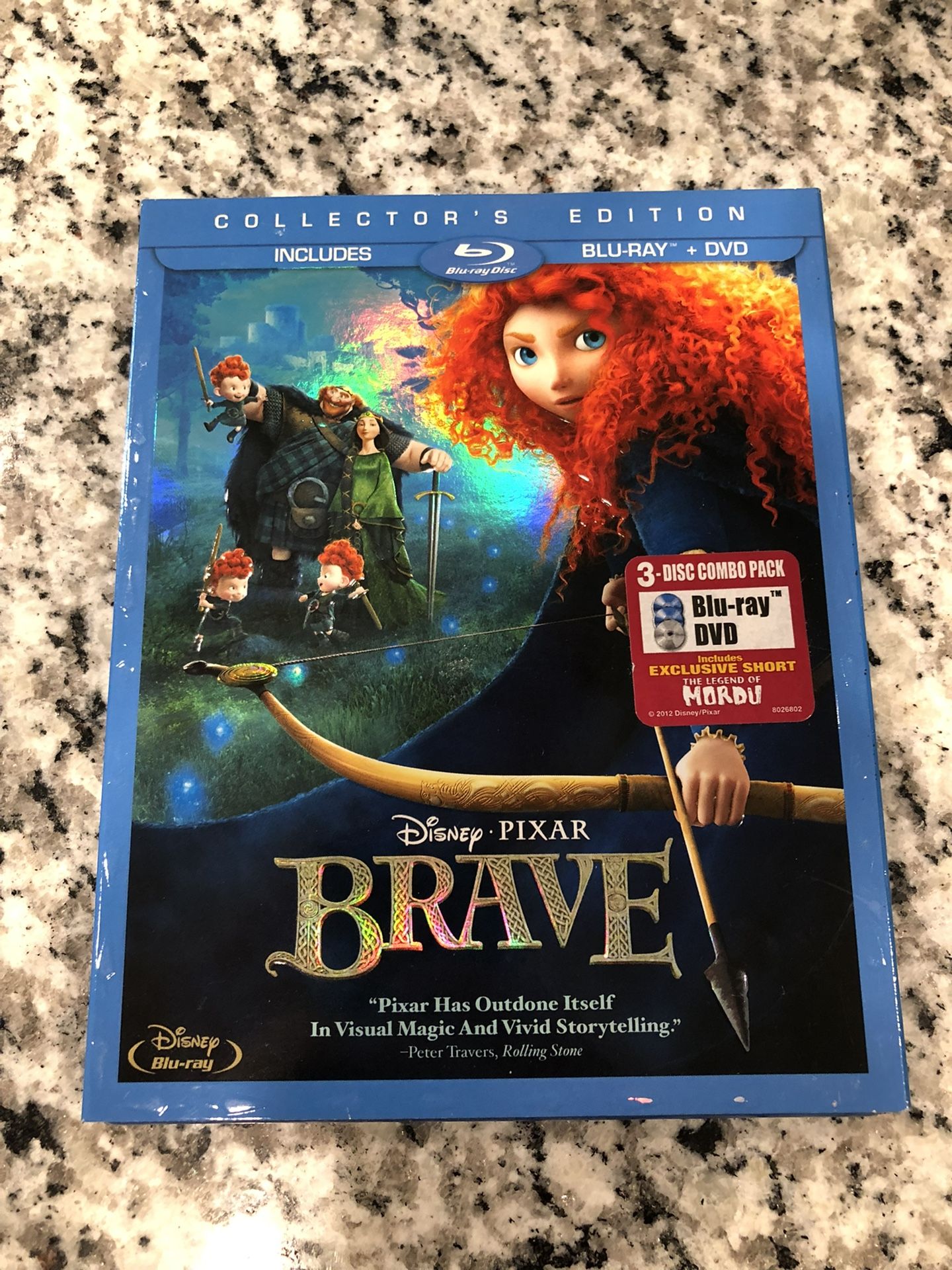 Brave Bluray/Dvd