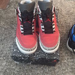Red Retro Air Jordan