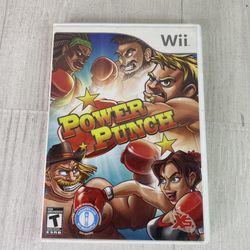 Nintendo Wii Punch Out Video Game