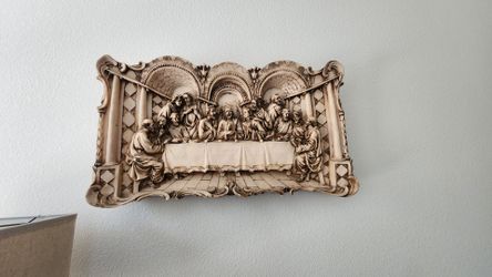 Last Super 3-D Art. 30" X 17"