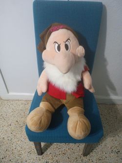Disney Grumpy Dwarf Large Plush Stuffed Toy