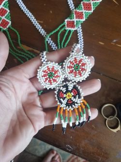 Bead necklaces