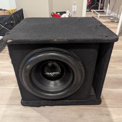 Skar 15 In Subwoofer/W Enclosure (Ported) + Battery 600$ OBO