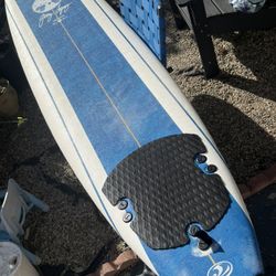 8’ Gerry Lopez Soft Top Surfboard