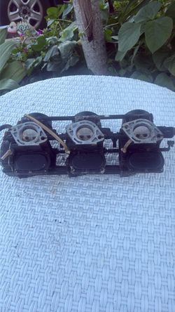 Triple Carburetor Bank Assembly