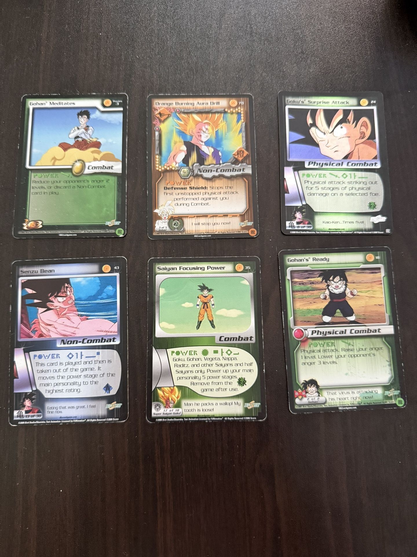 Misc Dragonball Cards