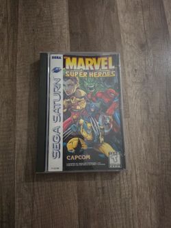 Sega saturn marvel video game