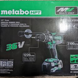 Metabo HPT 36V Brushless  Hammer Drill Kit