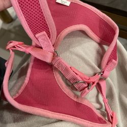 Dog Harness SMALL pink