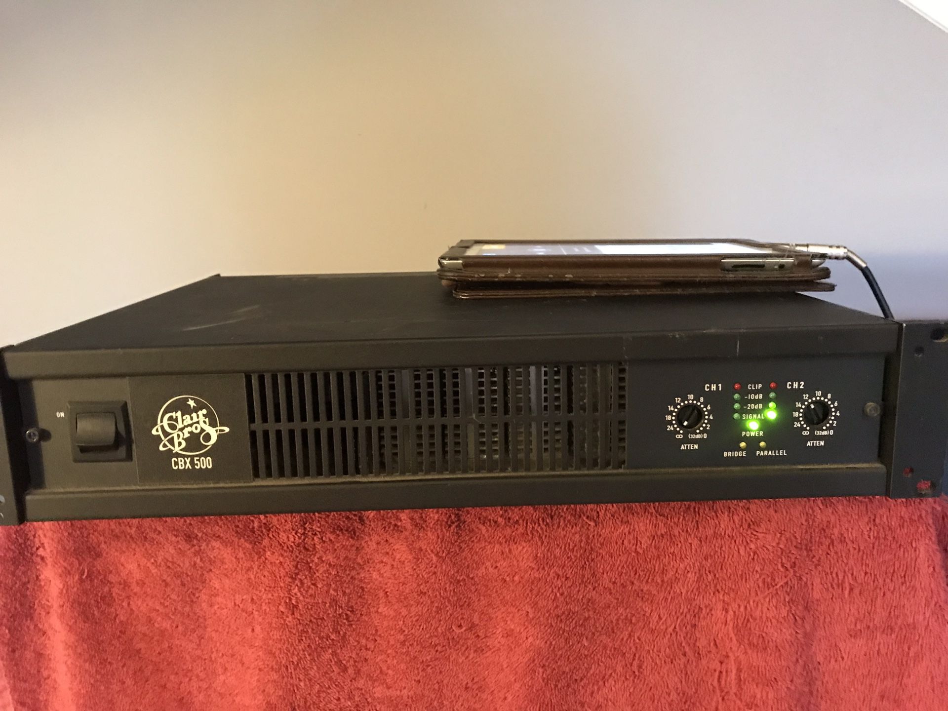 QSC CX 502 Power Amplifier