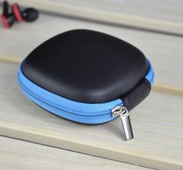 Blue headphone case