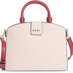 DKNY Clara Leather Satchel