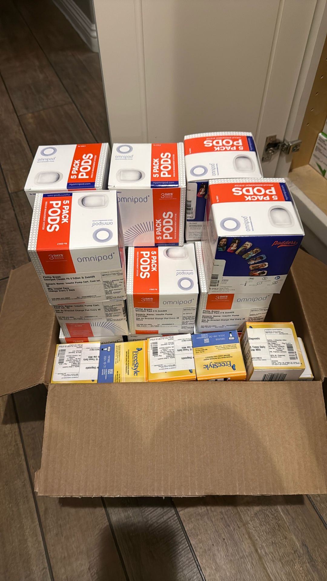 Omni Pods And Freestyle Test Strips For Free