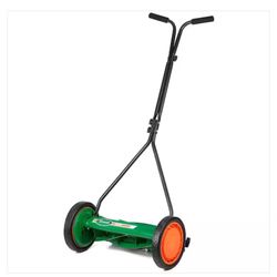 Scott Elite 16 inch manual push lawn mower. 