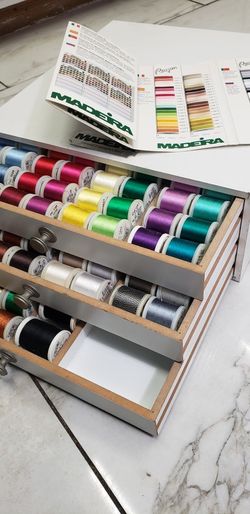 Madeira Rayon Thread Treasure Chest