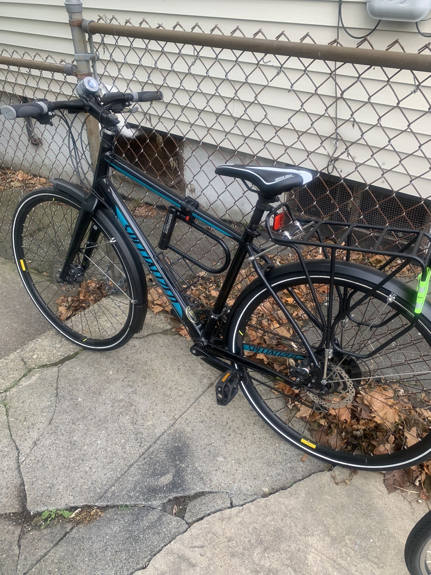 Blue & Black Bike Good Codition