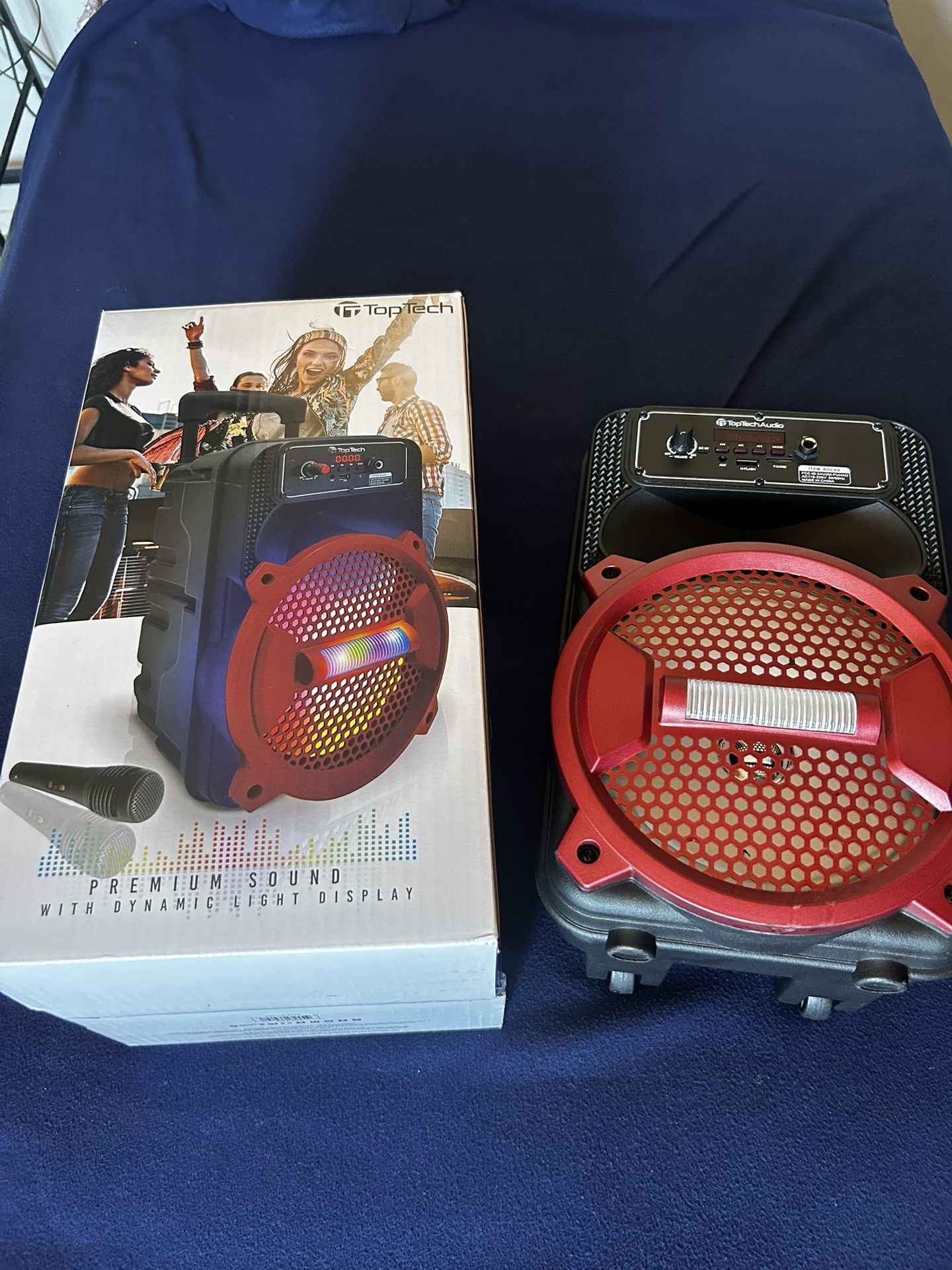 ROCK8 Party Bluetooth  Speaker With Microphone