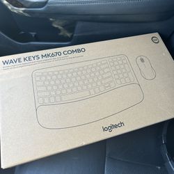 Logitech Keyboard And Mouse 