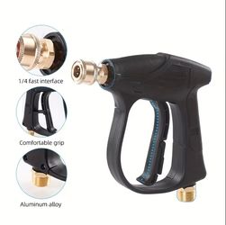 Pressure washer gun