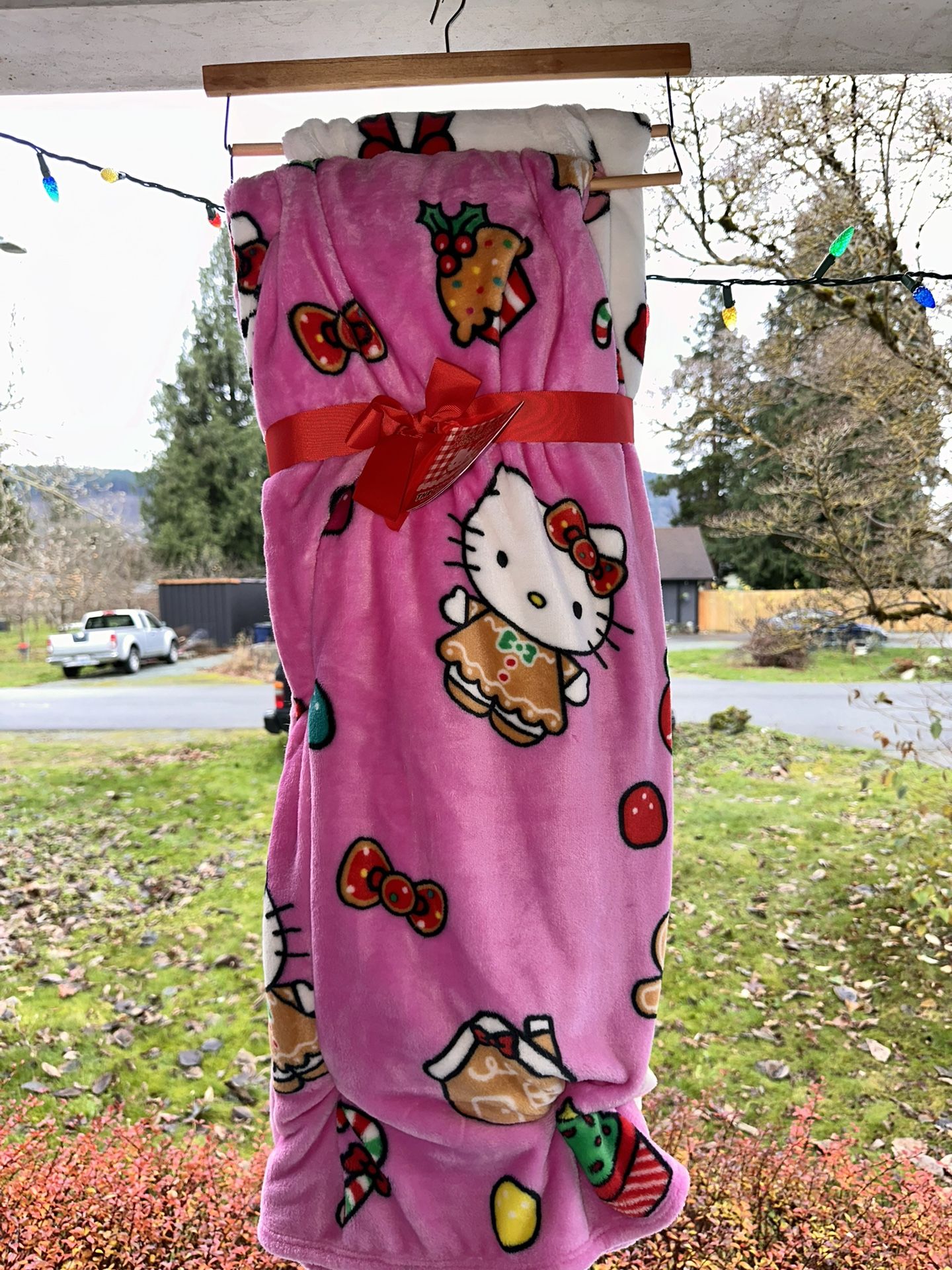 Hello kitty blanket