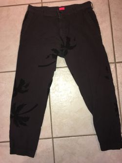 Palm tree printed joggers