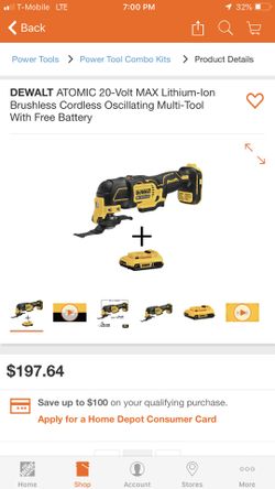 Dewalt multi tool