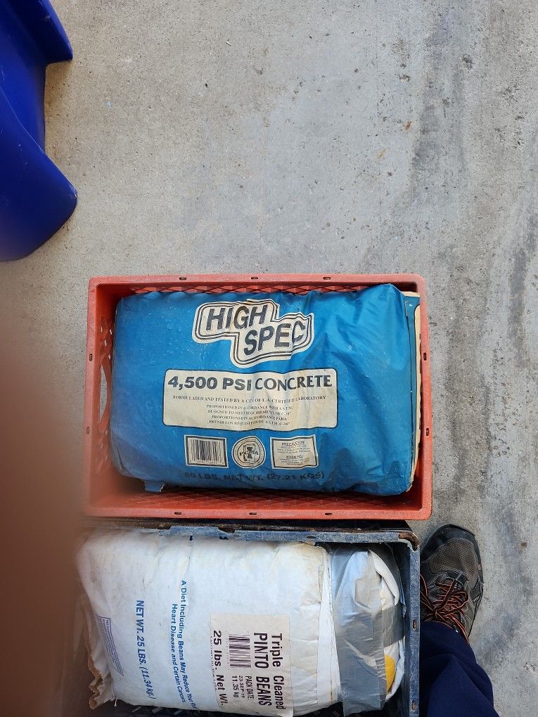 Concrete four bags