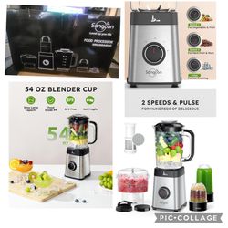 Combo for Kitchen, 5 in 1 Blender for Shakes and Smoothies