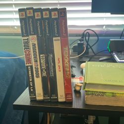 PlayStation 2 Games Disc And Case Bundle