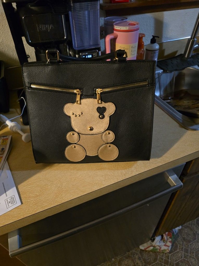 Black Teddy Bear 3pc