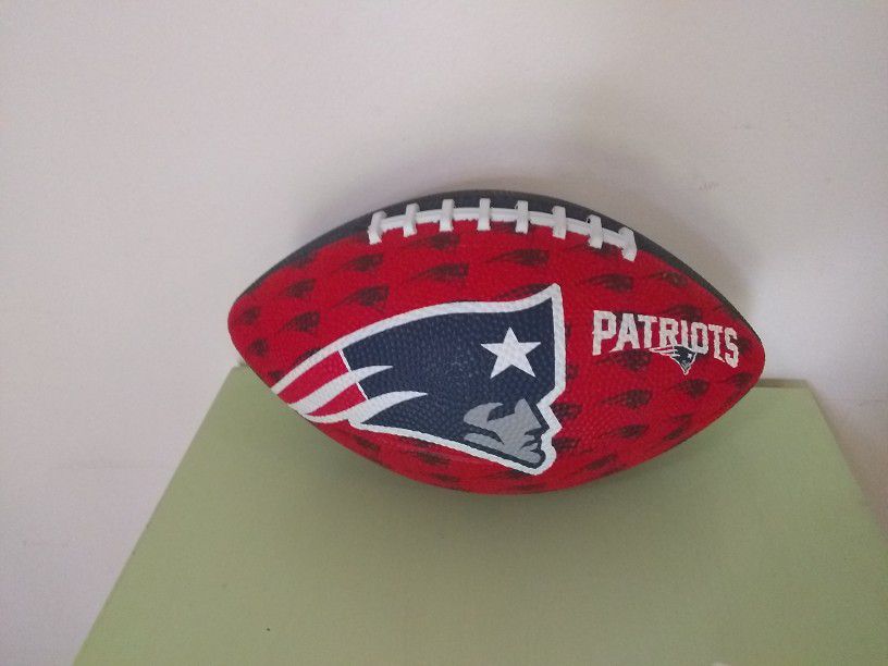 New England Patriots Football Made Of Rubber