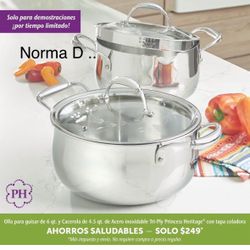Set De Ollas De 6 Qts Y De 4.5 Qts Tri-ply Nuevas En Sus Cajas 🌺 Princess House 🌺