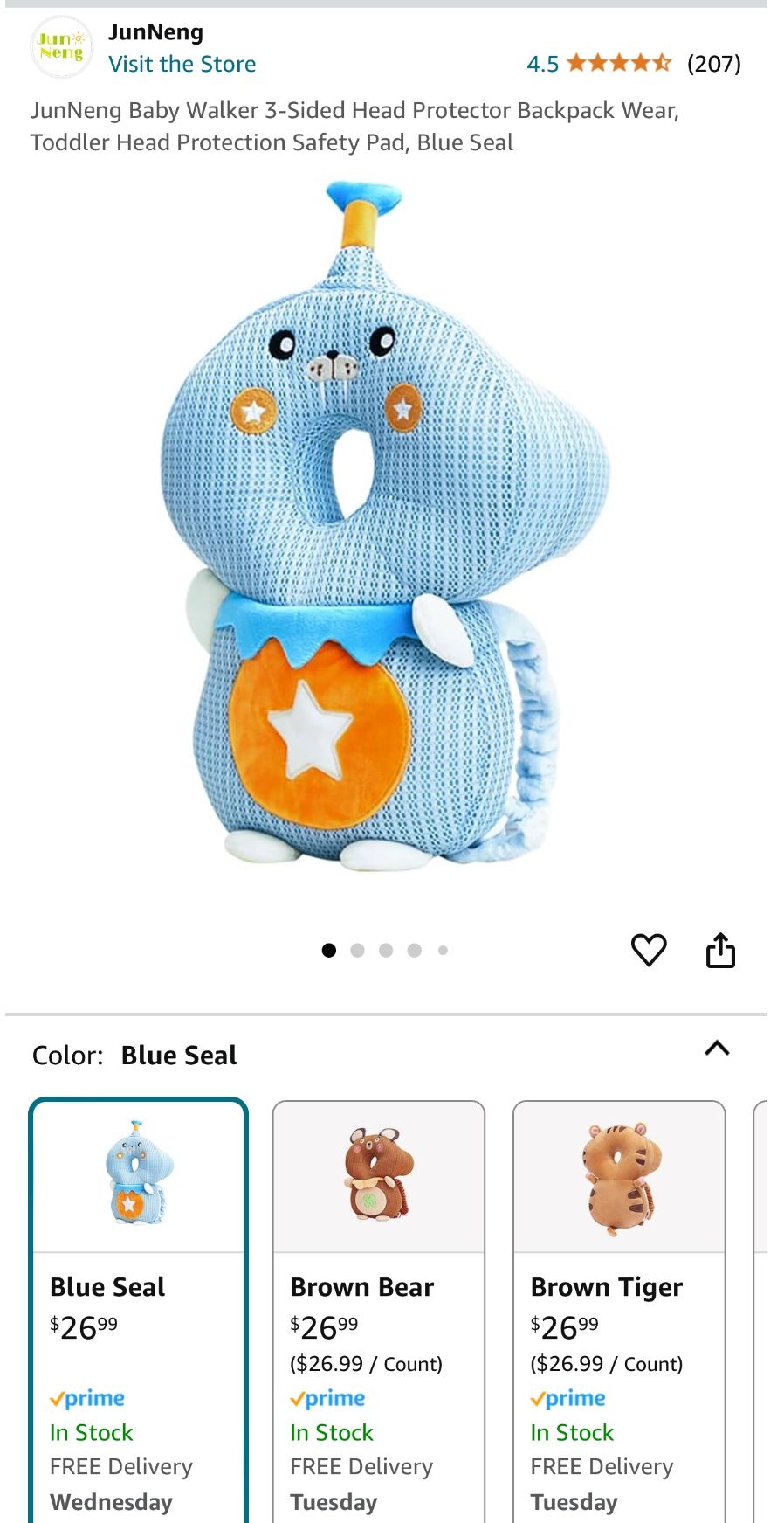 New : 3-Sided Head Protector Backpack