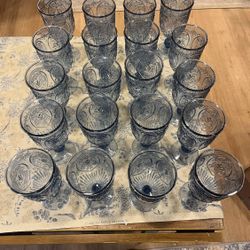 20 Blue Goblets 