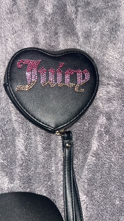 Black Juicy Couture Wristlet