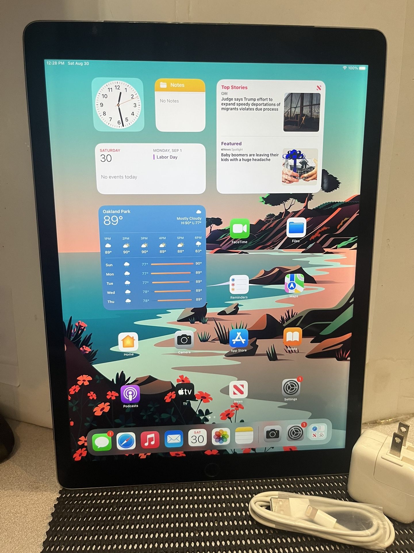 APPLE iPad PRO (1st Gen) 128GB + Cellular 12.9”-Space Gray  