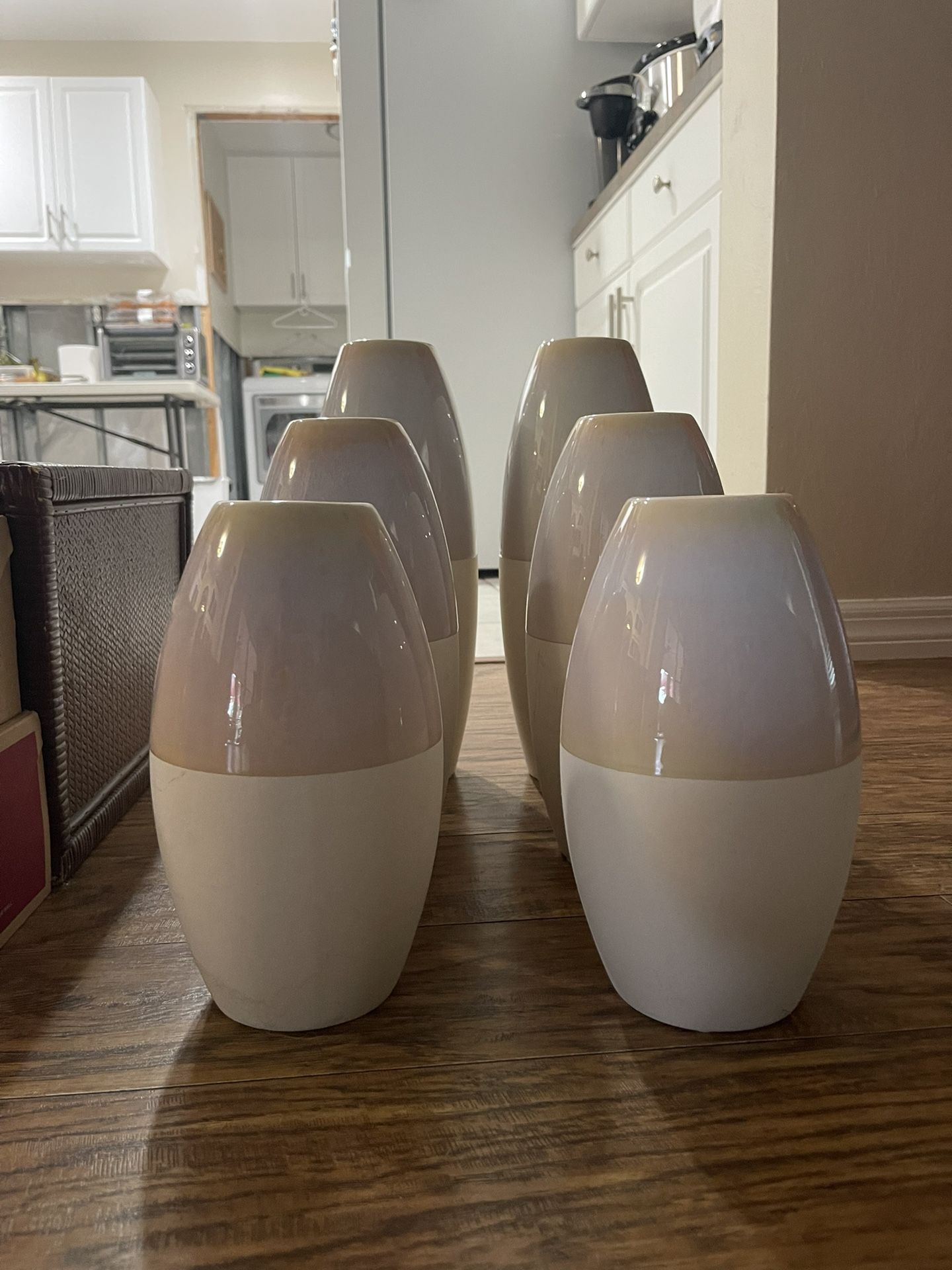 Set Of 6 Vases