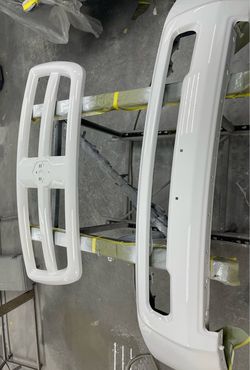 Auto paint parts hood grill fender bumper parts