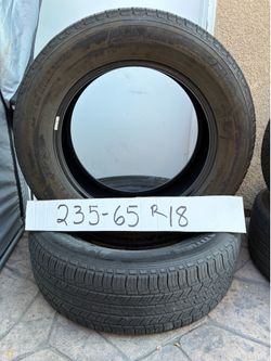 235. 65 R 18 2tires