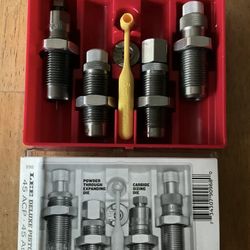 Lee Reloading Die Set .45 ACP/45 Auto Rim