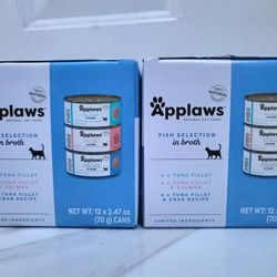 Applaws Fish Selection In
Broth Wet Cat Food, 12pk