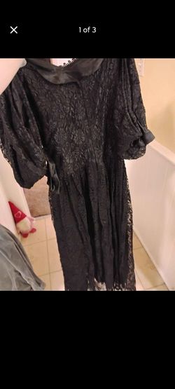 vintage 1980s Scott McClintock dress.