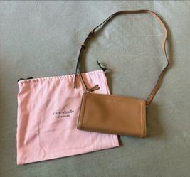 Kate Spade Tan Crossbody Bag w/ Dust Bag