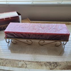 Large Brick 7 Wick Candle With Stand