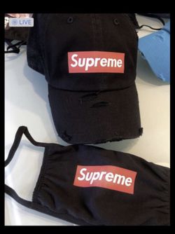 Supreme Hat and mask Combo $60 FIRM