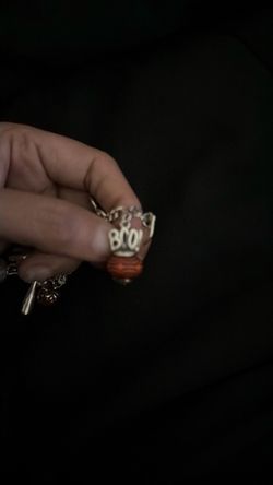Halloween BOO Charm Bracelet