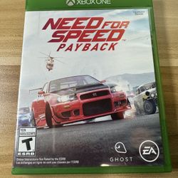 Xbox One Need For Speed Payback 